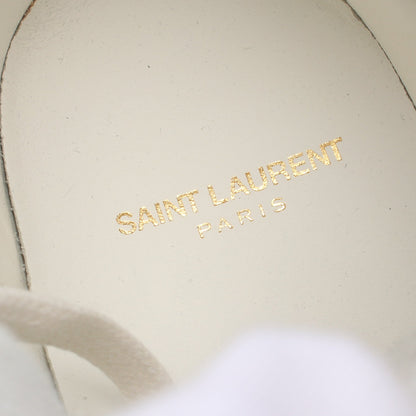 ハイカットスニーカー レザー ホワイト スタッズ サンローランパリ シューズ SAINT LAURENT PARIS