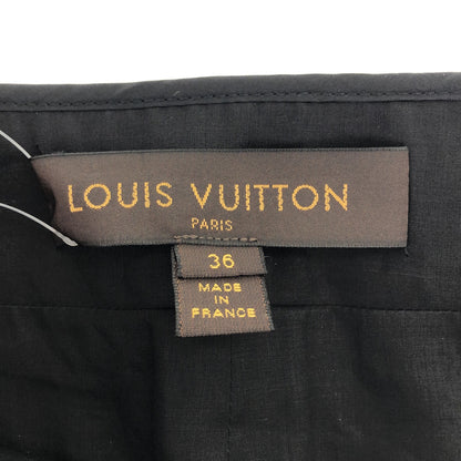 スカート スカート コットン ブラック ルイヴィトン ボトムス LOUIS VUITTON