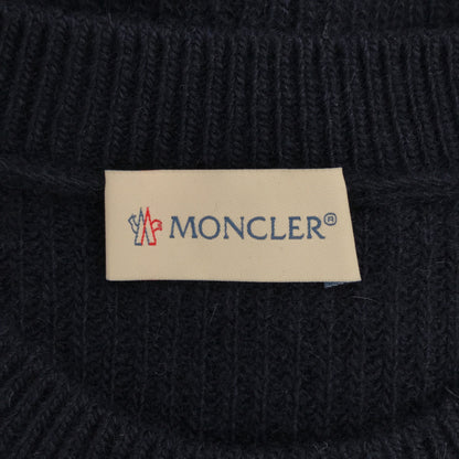 ニットセーター ニット ウール ネイビー モンクレール トップス MONCLER