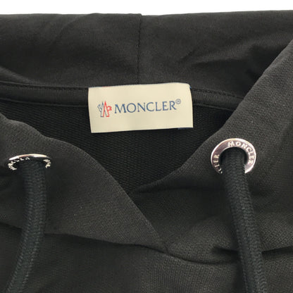 スウェットパーカー パーカー コットン ブラック モンクレール アウター MONCLER