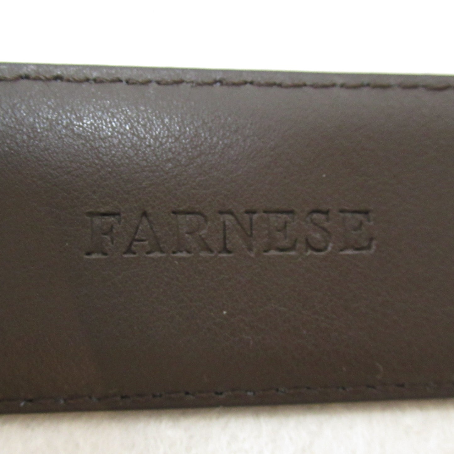 ベルト レザー ブラウン ダークブラウン ファルネーゼ 財布・小物 FARNESE