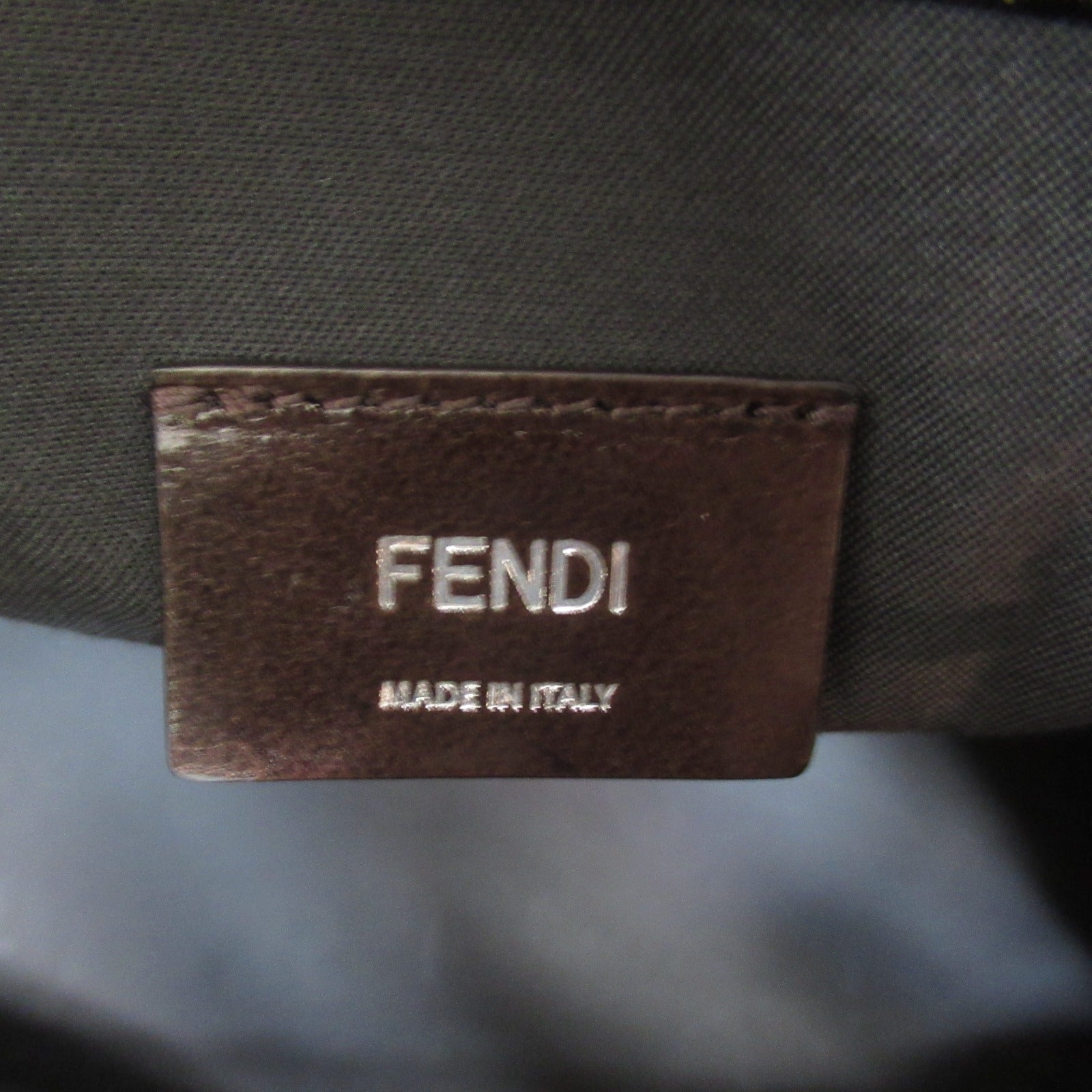 トートバッグ ハンドバッグ トートバッグ レザー キャンバス ブラック ダークブラウン フェンディ バッグ FENDI