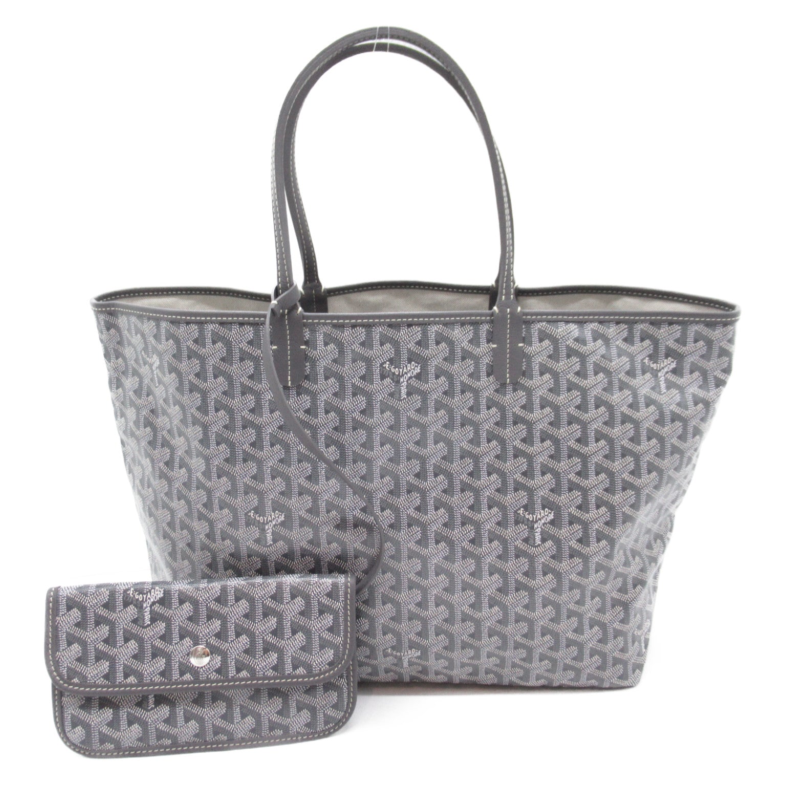 サンルイPM トートバッグ ハンドバッグ トートバッグ キャンバス コーティングキャンバス グレー ゴヤール バッグ GOYARD