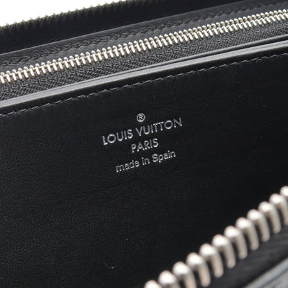 ジッピーウォレット マヒナ ノワール ラウンドファスナー長財布 レザー ブラック ルイヴィトン 財布・小物 LOUIS VUITTON