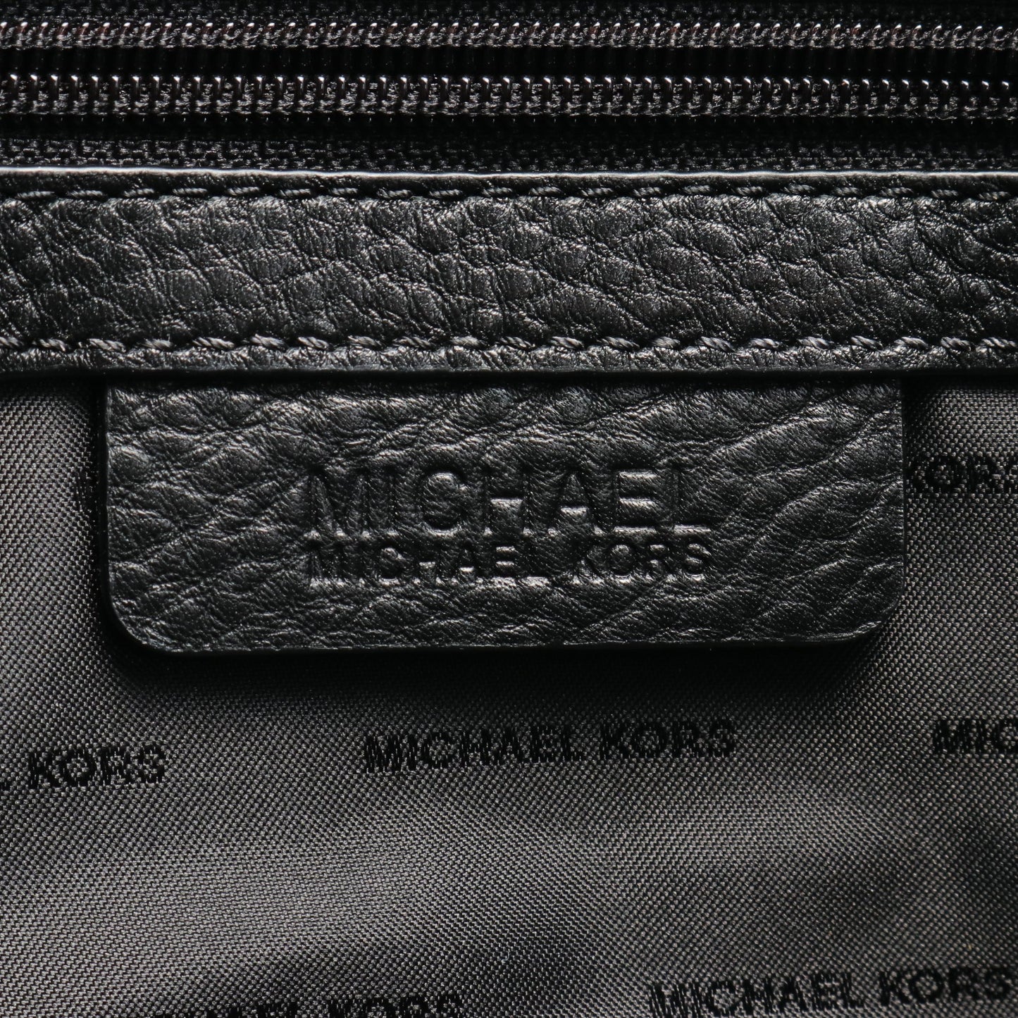 ASTOR チェーンショルダーバッグ レザー ブラック マイケルコース バッグ MICHAEL KORS