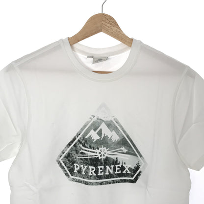 Tシャツ LARRIOU Tシャツ コットン ホワイト ピレネックス トップス PYRENEX