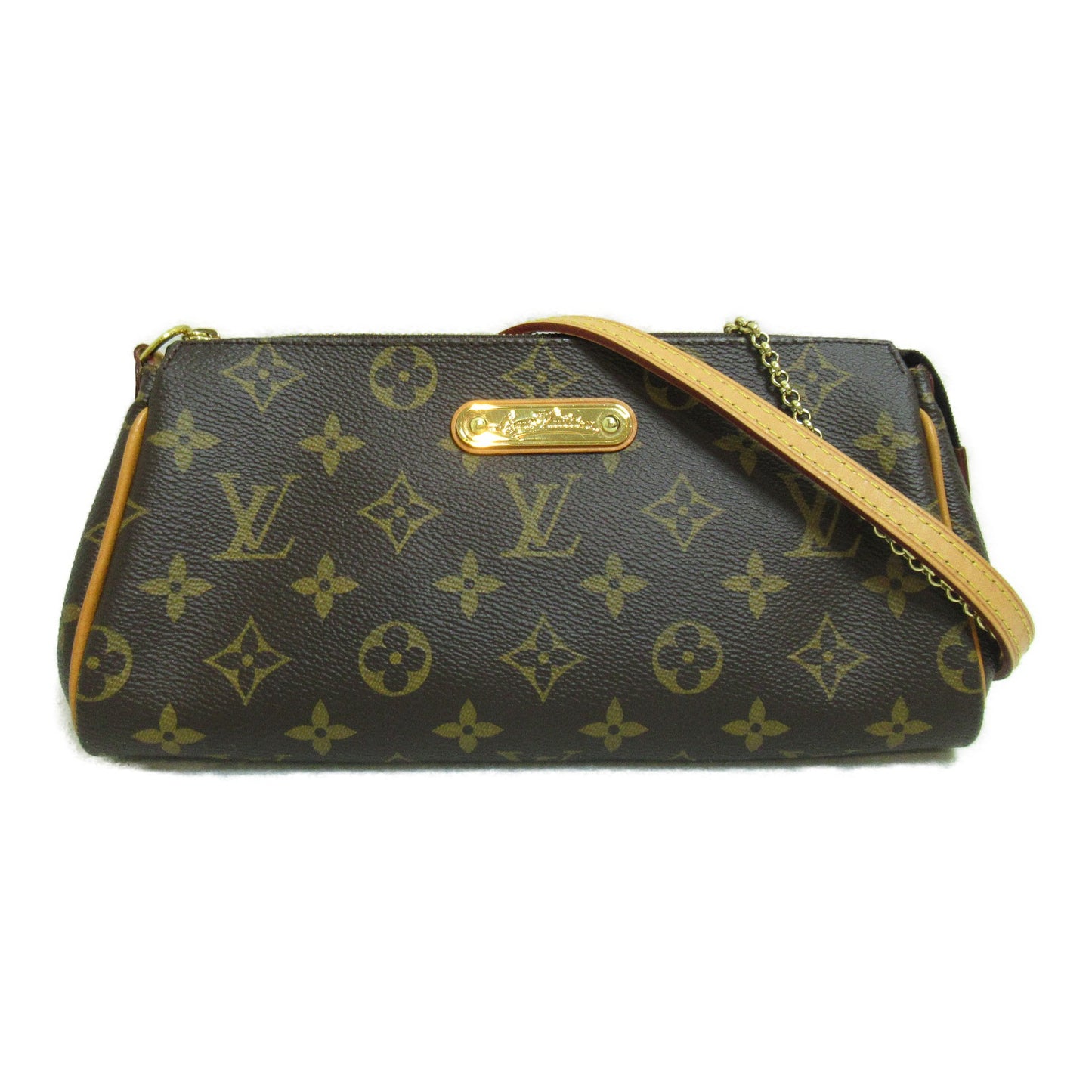 エヴァ ショルダーバッグ PVCコーティングキャンバス モノグラム ブラウン ルイヴィトン バッグ LOUIS VUITTON