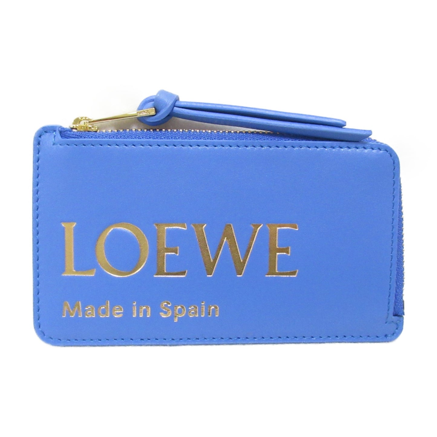 カードケース カードケース カーフ（牛革） ブルー ロエベ 財布・小物 LOEWE