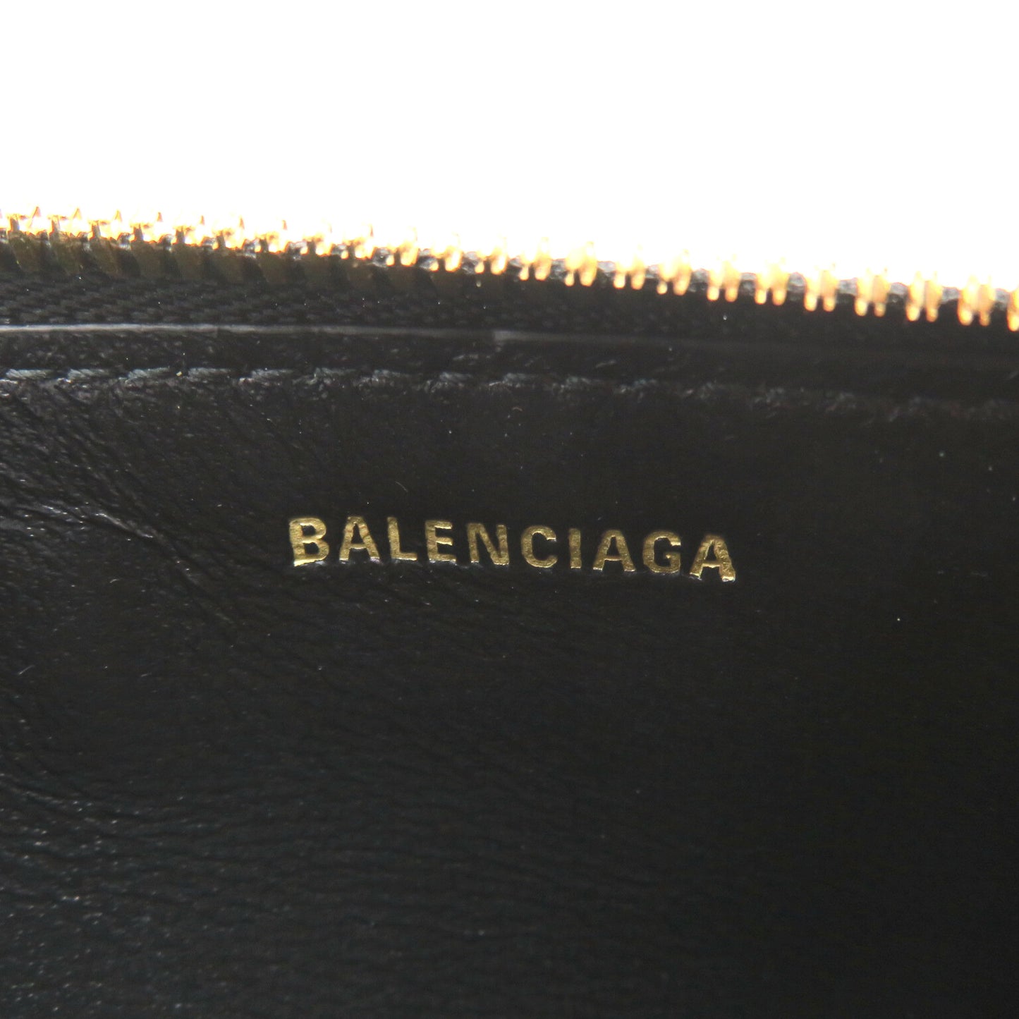 Cash ロングコイン＆カードホルダー カードケース レザー ブラック バレンシアガ 財布・小物 BALENCIAGA