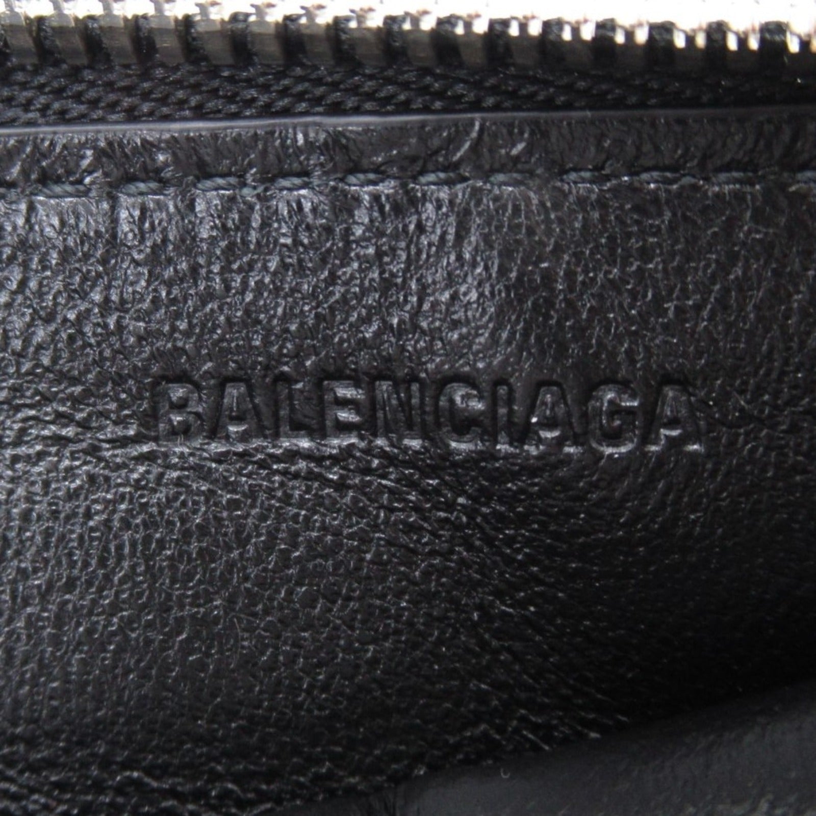 カードケース カードケース レザー ブラック ブラック/ホワイト バレンシアガ 財布・小物 BALENCIAGA