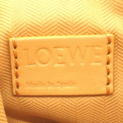 フラメンコクラッチ ミディアム ショルダーバッグ ショルダーバッグ レザー ブラウン キャメル ロエベ バッグ LOEWE