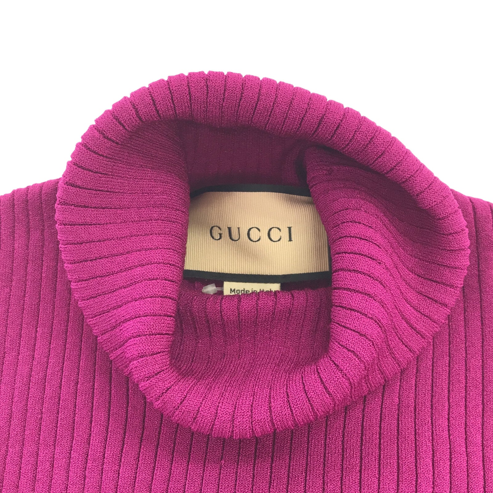 タートルネックセーター 21AW ニット レーヨン パープル グッチ トップス GUCCI