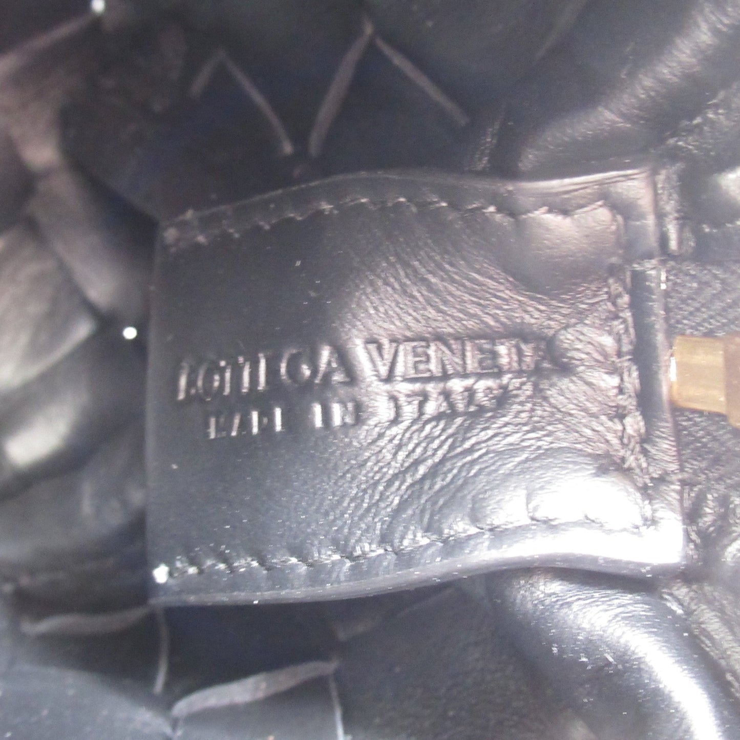 キャンディー ループ カメラバッグ ショルダーバッグ ラムスキン（羊革） ブラック ボッテガヴェネタ バッグ BOTTEGA VENETA