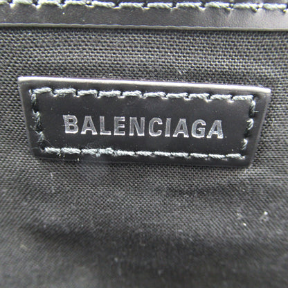 ネイビー スモール カバス ハンドバッグ トートバッグ キャンバス ブラック バレンシアガ バッグ BALENCIAGA