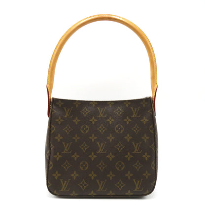 ルーピングMM ショルダーバッグ PVCコーティングキャンバス モノグラム ブラウン ルイヴィトン バッグ LOUIS VUITTON