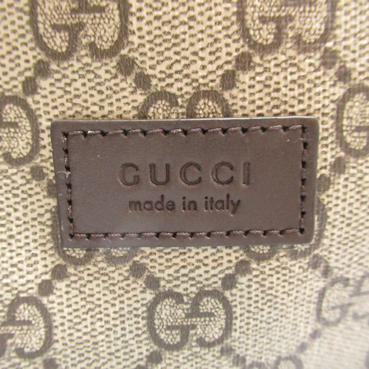 ダブルG ジオメトリック バックパック バックパック リュックサック GGキャンバス ブラウン グッチ バッグ GUCCI