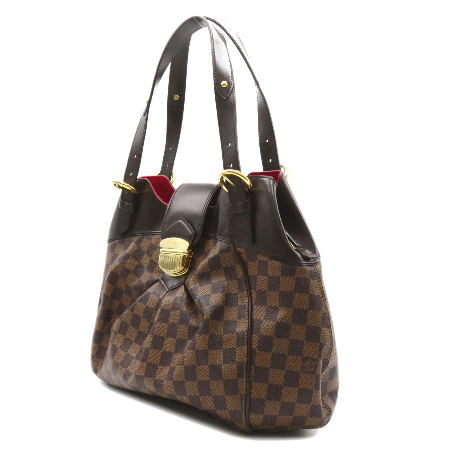 システィナGM ショルダーバッグ PVCコーティングキャンバス ダミエ ブラウン エベヌ ルイヴィトン バッグ LOUIS VUITTON