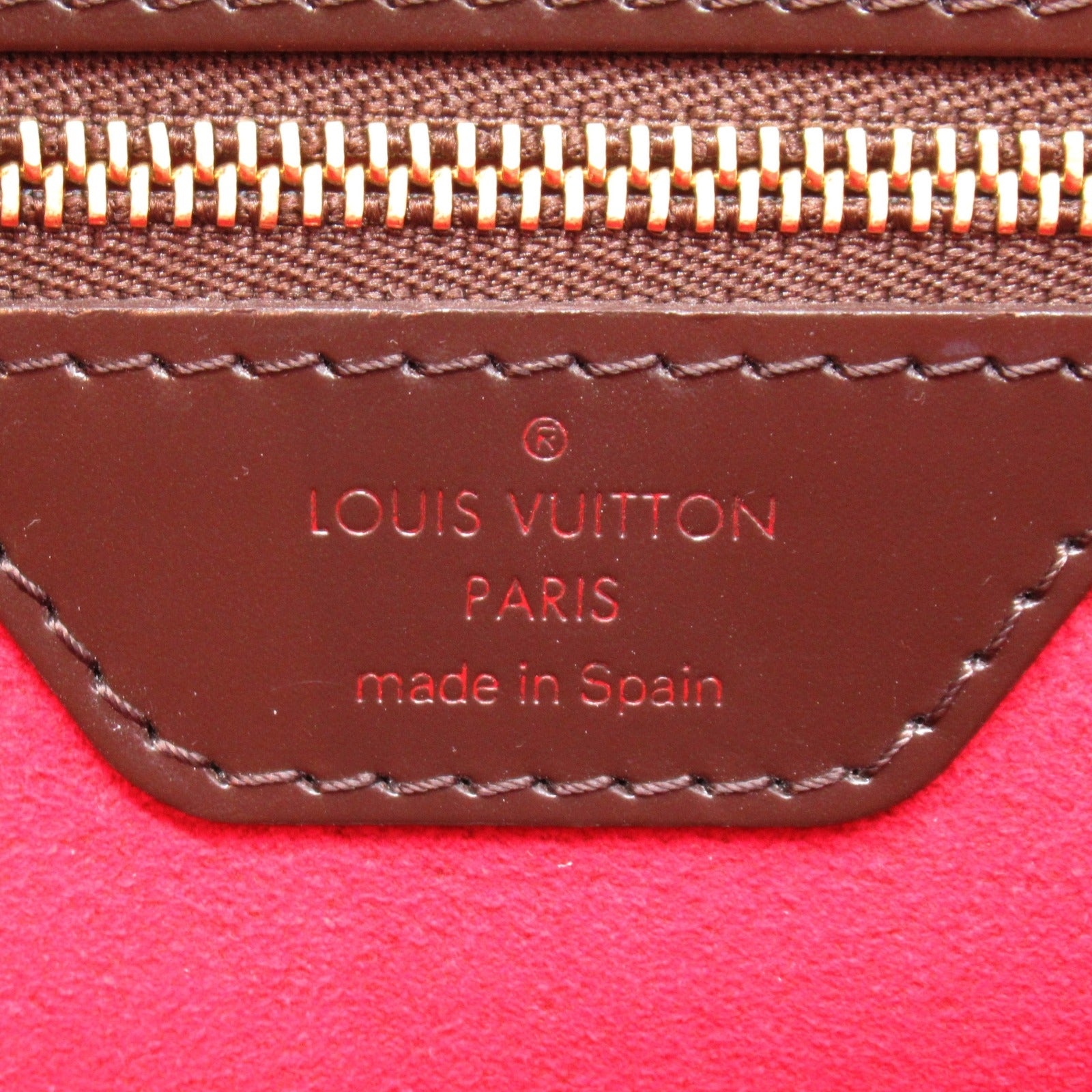 ハムステッド ハンドバッグ トートバッグ PVCコーティングキャンバス ダミエ ブラウン エベヌ ルイヴィトン バッグ LOUIS VUITTON