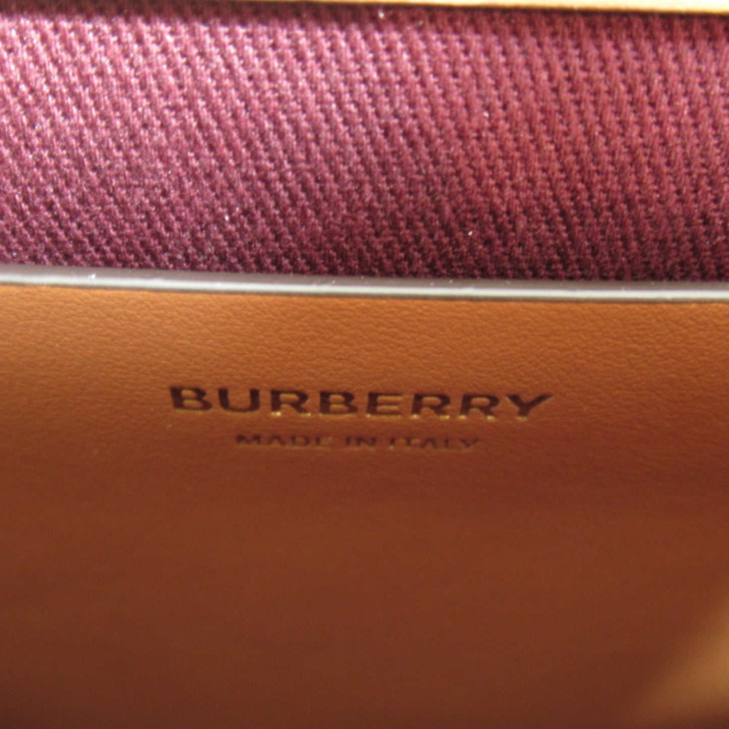 ショルダーバッグ ショルダーバッグ PVCコーティングキャンバス ベージュ バーバリー バッグ BURBERRY