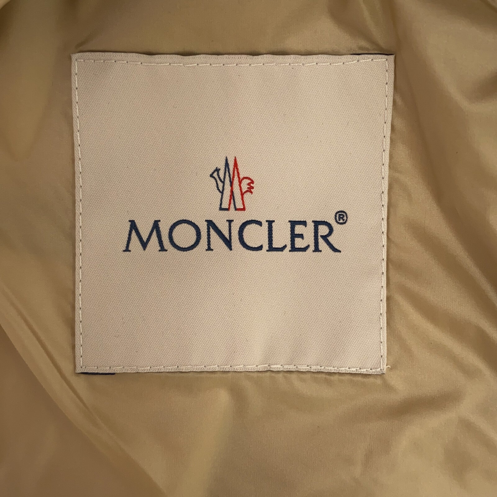 ダウンベスト ダウンベスト ナイロン ベージュ モンクレール アウター MONCLER