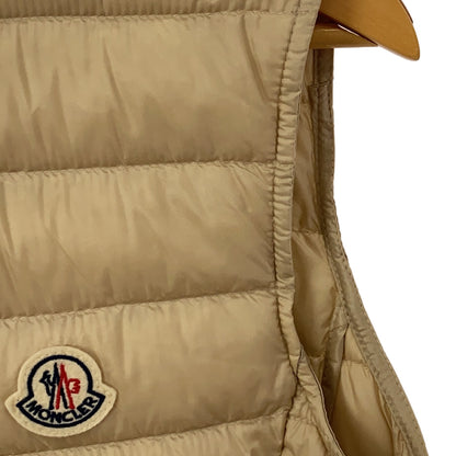 ダウンベスト ダウンベスト ナイロン ベージュ モンクレール アウター MONCLER