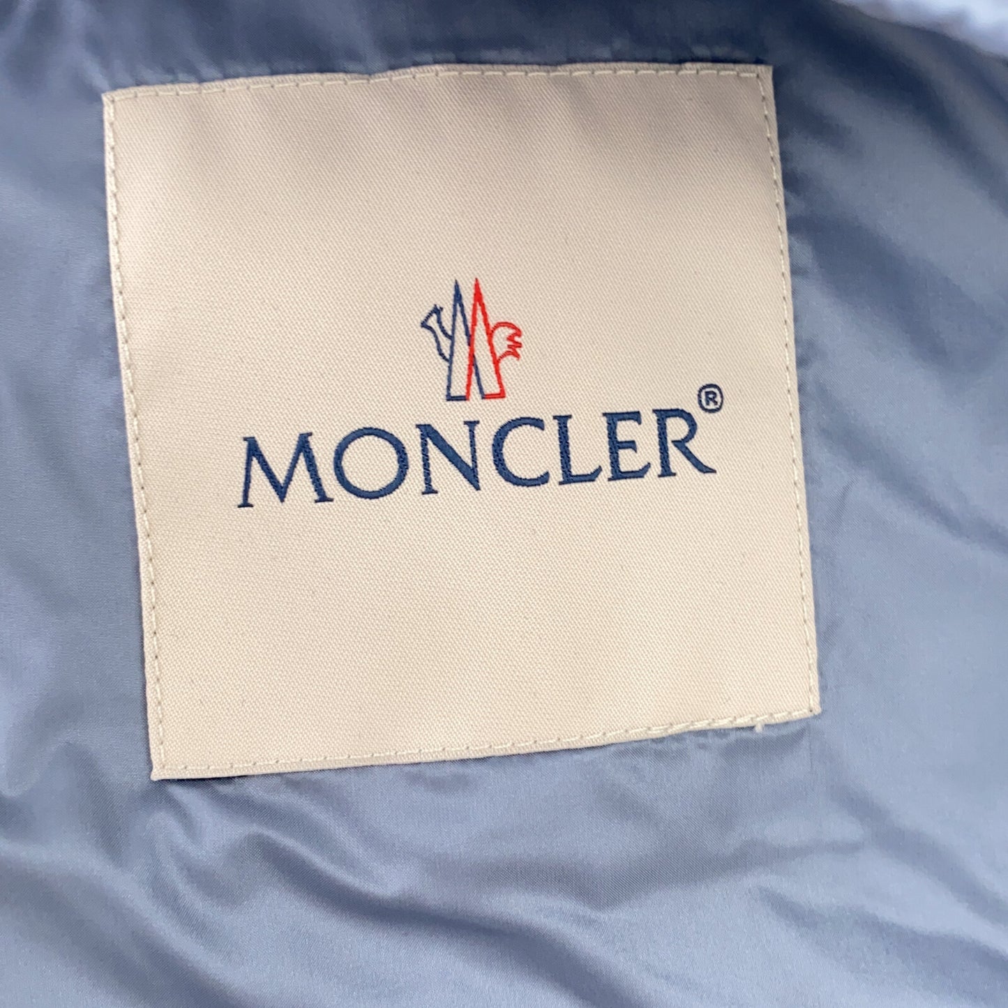 ダウンベスト ダウンベスト ナイロン ブルー モンクレール アウター MONCLER