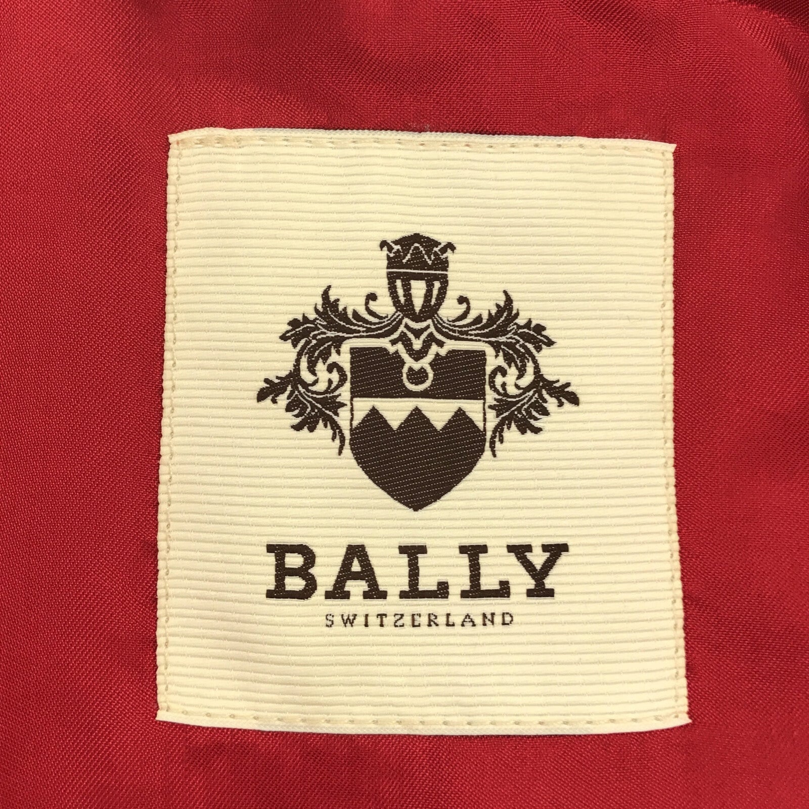 ジャケット レザージャケット レザー レッド バリー アウター BALLY