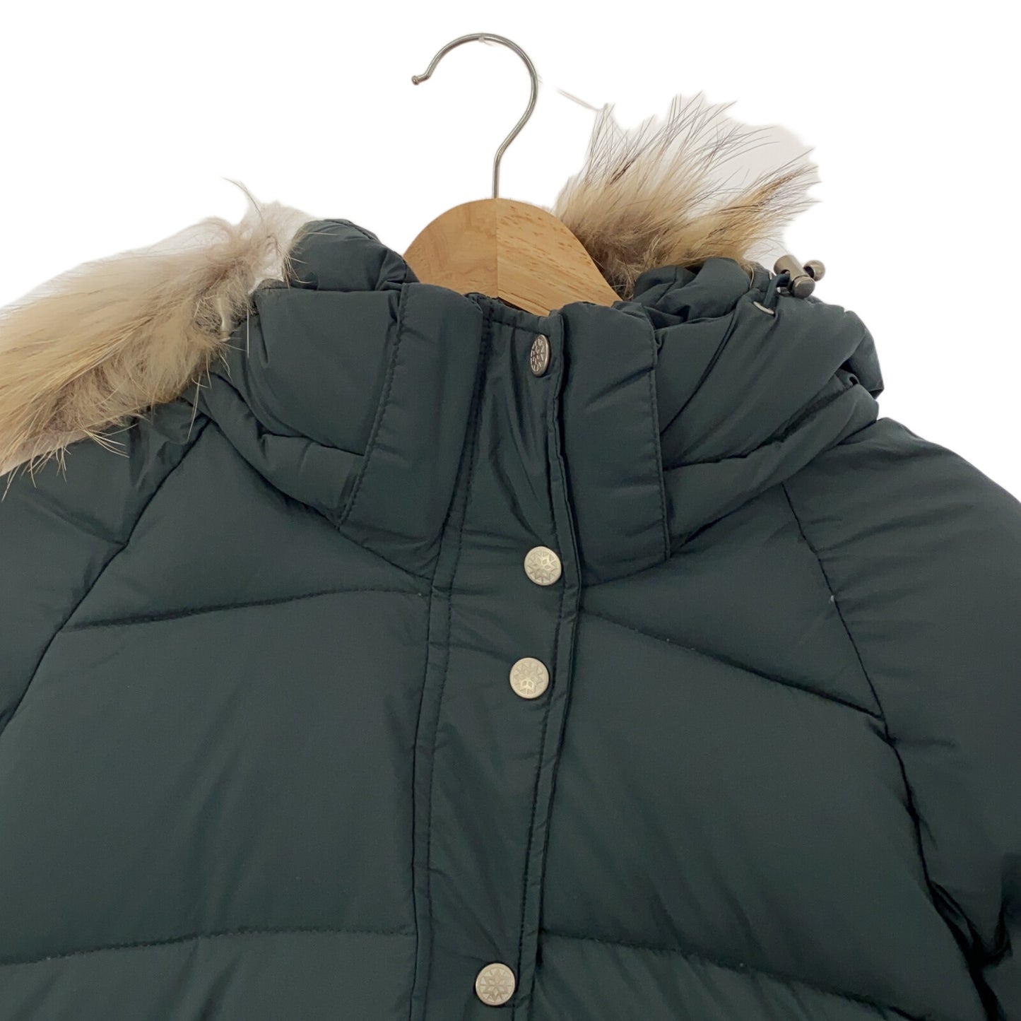 ダウンジャケット AVIATOR SOFT FUR ダウンジャケット グリーン ピレネックス アウター PYRENEX