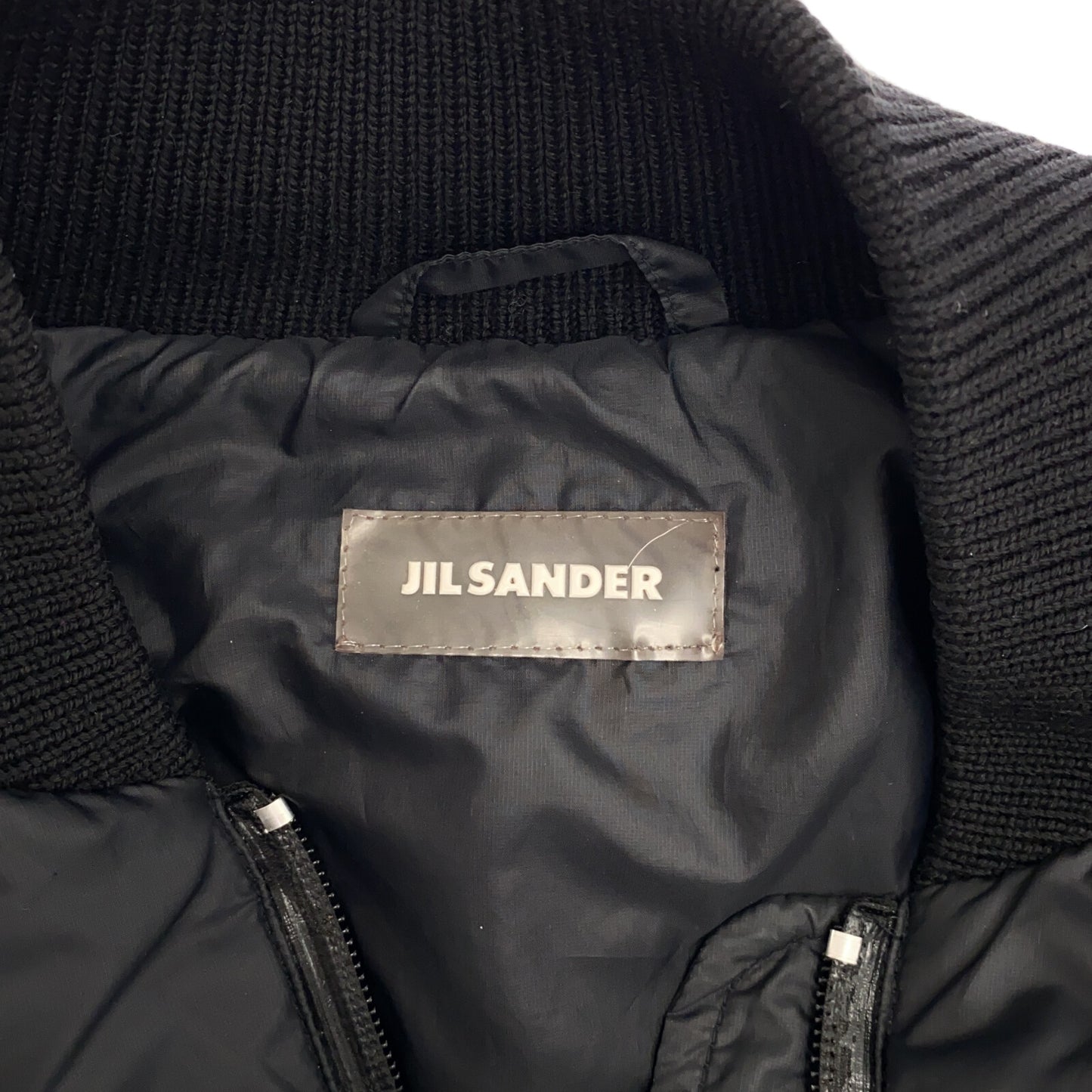 ブルゾン ブルゾン ブラック ジルサンダー アウター JIL SANDER