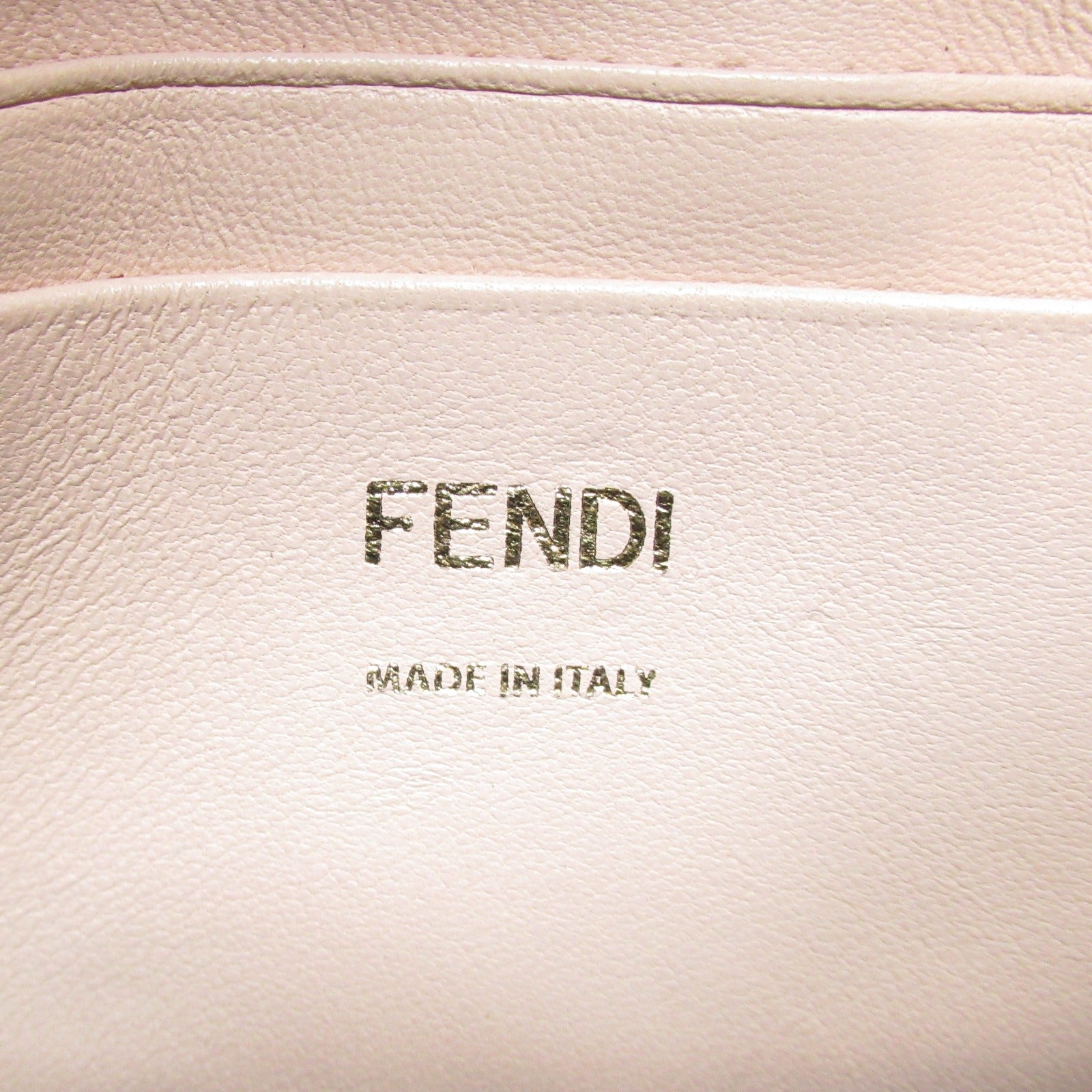 チェーンショルダーバッグ ショルダーバッグ レザー ピンク フェンディ バッグ FENDI