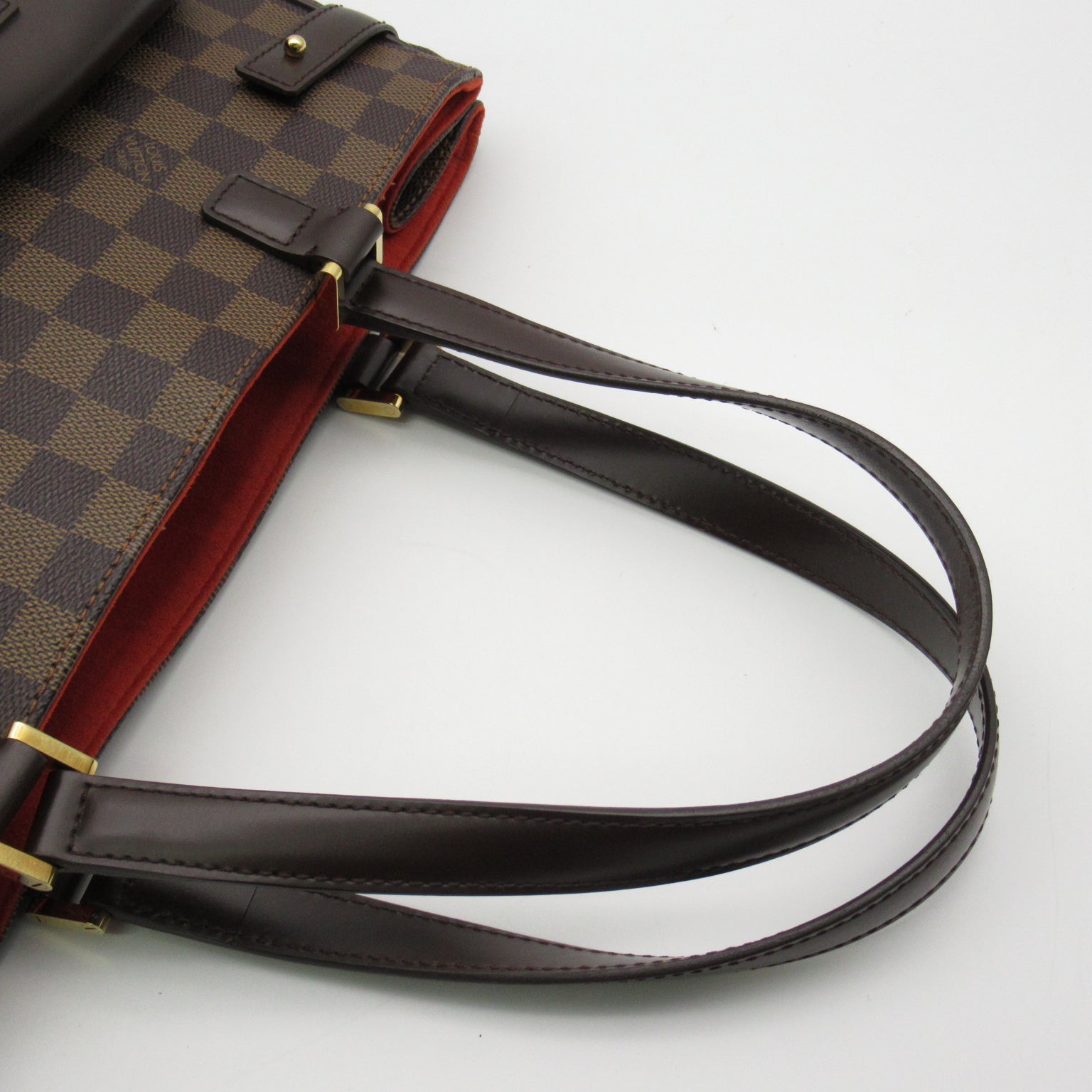 ユゼス トートバッグ ハンドバッグ トートバッグ PVCコーティングキャンバス ダミエ ブラック ルイヴィトン バッグ LOUIS VUITTON