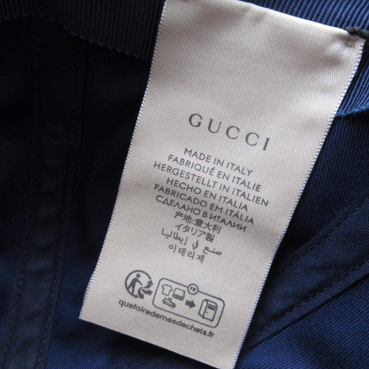 ベースボールキャップ キャップ GGキャンバス GGコットンキャンバス ブルー グッチ 財布・小物 GUCCI