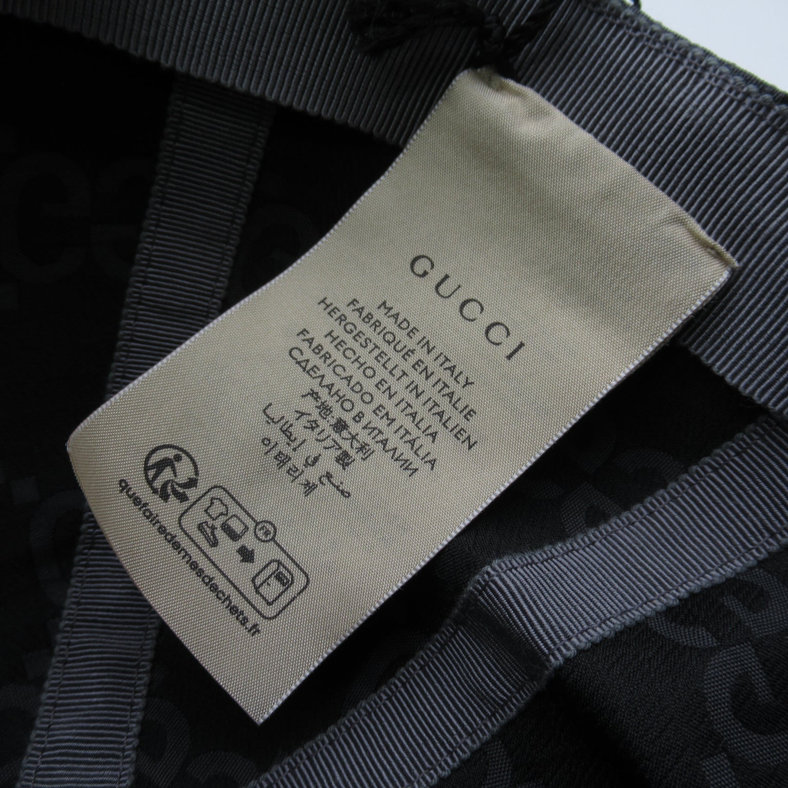 ベースボールキャップ キャップ グレー グッチ 財布・小物 GUCCI