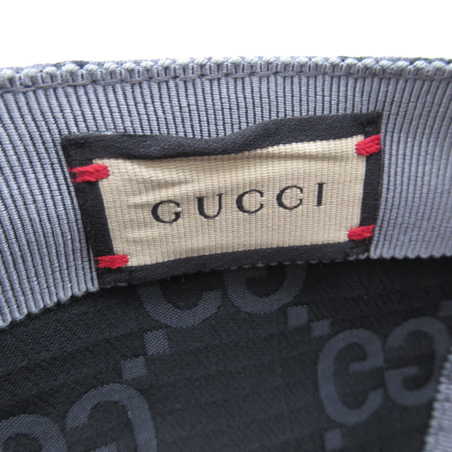 ベースボールキャップ キャップ グレー グッチ 財布・小物 GUCCI