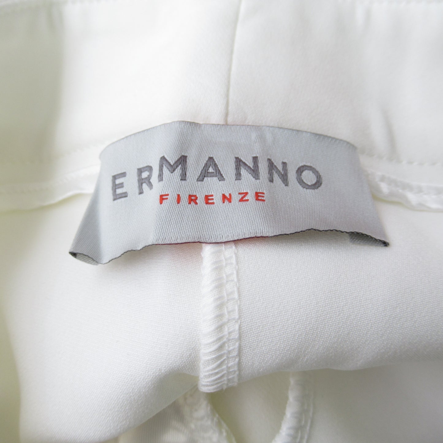 パンツ ホワイト エルマンノフィレンツェ ボトムス Ermanno Firenze