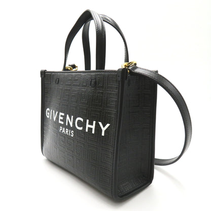 2wayショルダー ショルダーバッグ PVCコーティングキャンバス ブラック ジバンシィ バッグ GIVENCHY