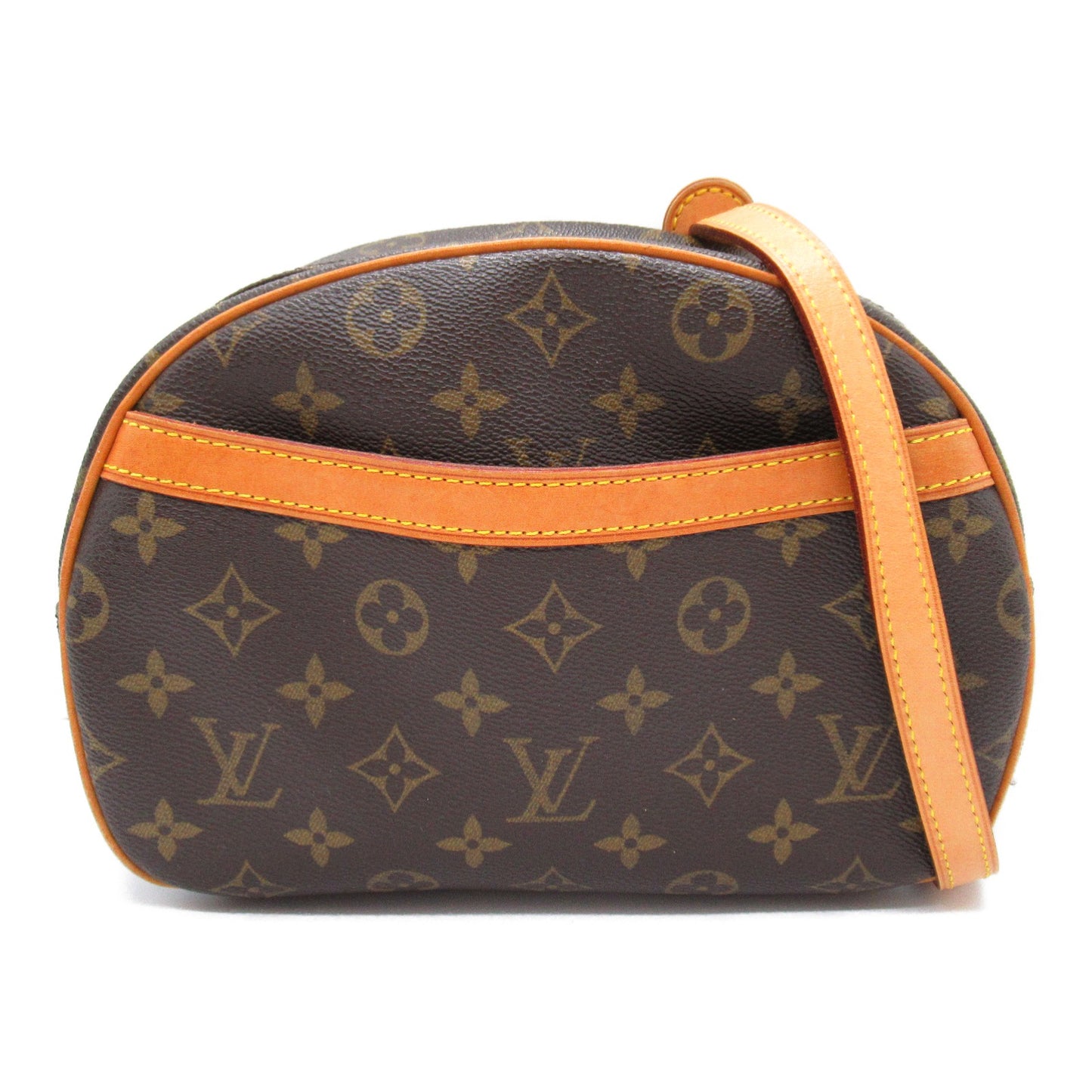 ブロワ ショルダーバッグ ショルダーバッグ PVCコーティングキャンバス モノグラム ブラウン ルイヴィトン バッグ LOUIS VUITTON