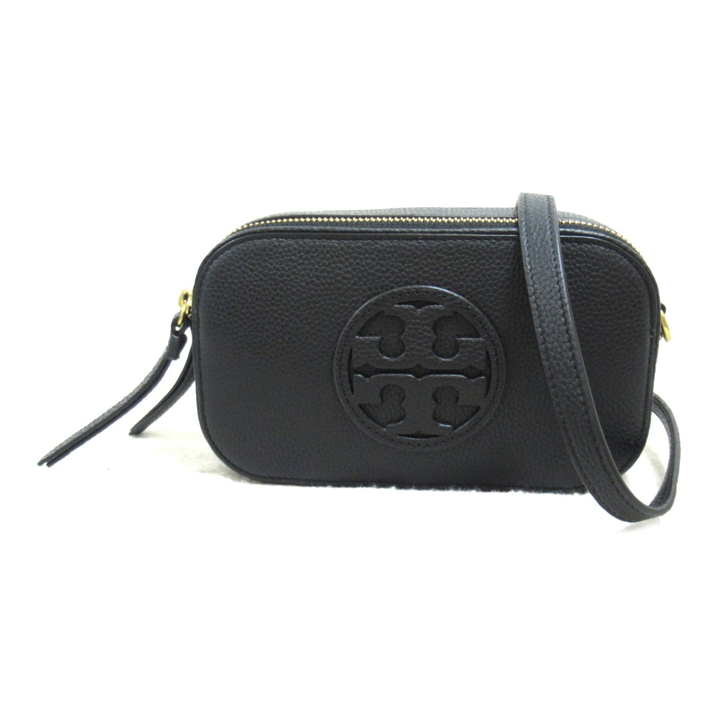 ミラー ミニ クロスボディ ショルダーバッグ ショルダーバッグ レザー ブラック トリーバーチ バッグ TORY BURCH