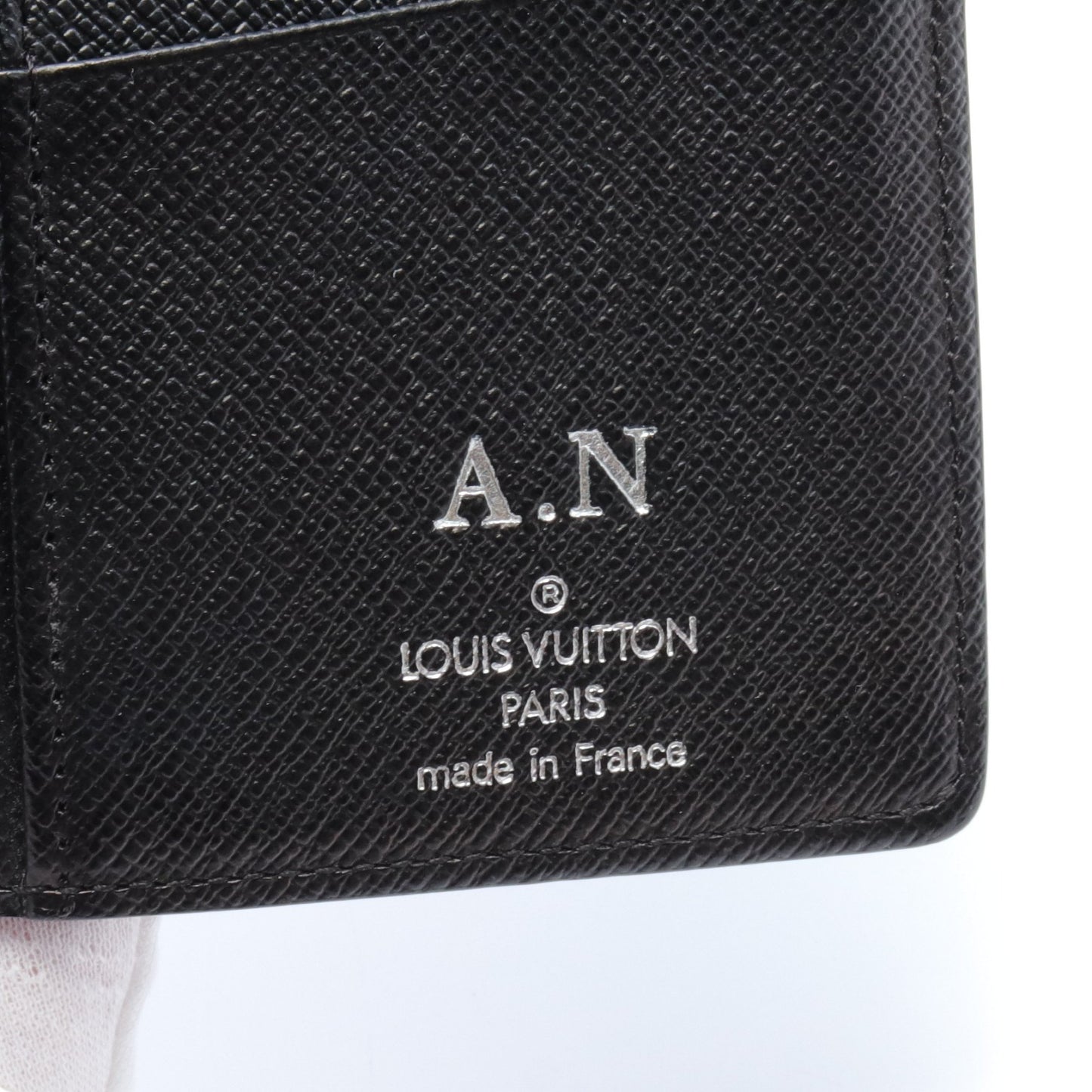 ポルトフォイユ ブラザ ダミエグラフィット 二つ折り長財布 PVC レザー ブラック ルイヴィトン 財布・小物 LOUIS VUITTON