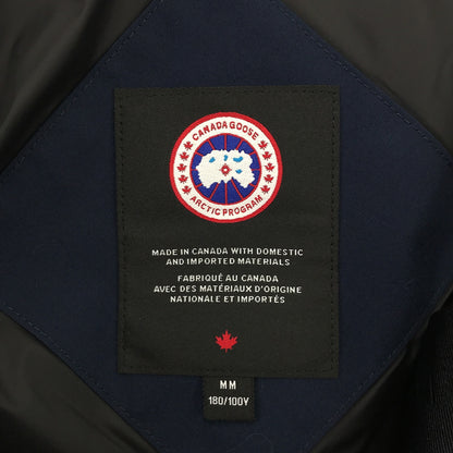 ダウンジャケット ダウンジャケット ポリアミド ネイビー カナダグース アウター CANADA GOOSE