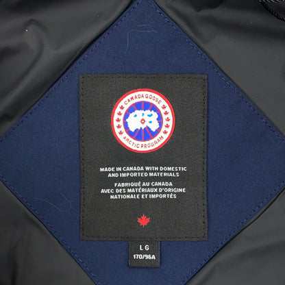 ダウンジャケット ダウンジャケット ポリアミド ネイビー カナダグース アウター CANADA GOOSE