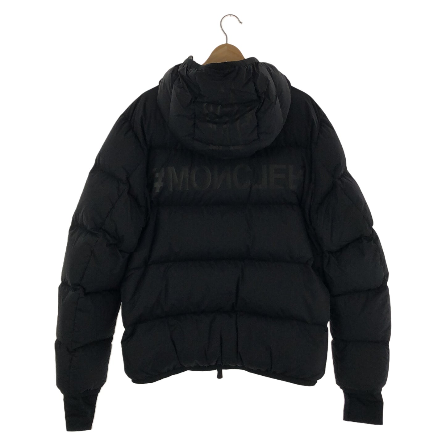 ダウンジャケット ダウンジャケット ナイロン ブラック モンクレール アウター MONCLER