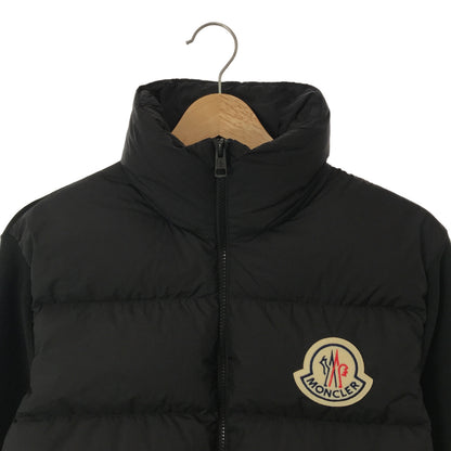 ダウンジャケット ダウンジャケット ナイロン ブラック モンクレール アウター MONCLER