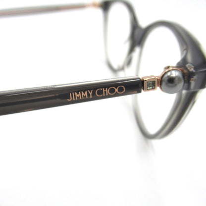 伊達メガネ メガネフレーム メガネ 眼鏡 グレー ジミーチュウ 財布・小物 JIMMY CHOO