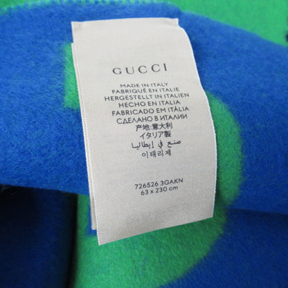 マフラー マフラー ウール グリーン グッチ 財布・小物 GUCCI