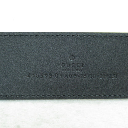 ベルト ベルト レザー ブラック グッチ 財布・小物 GUCCI