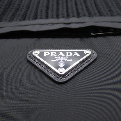 マフラー マフラー ウール ブラック プラダ 財布・小物 PRADA