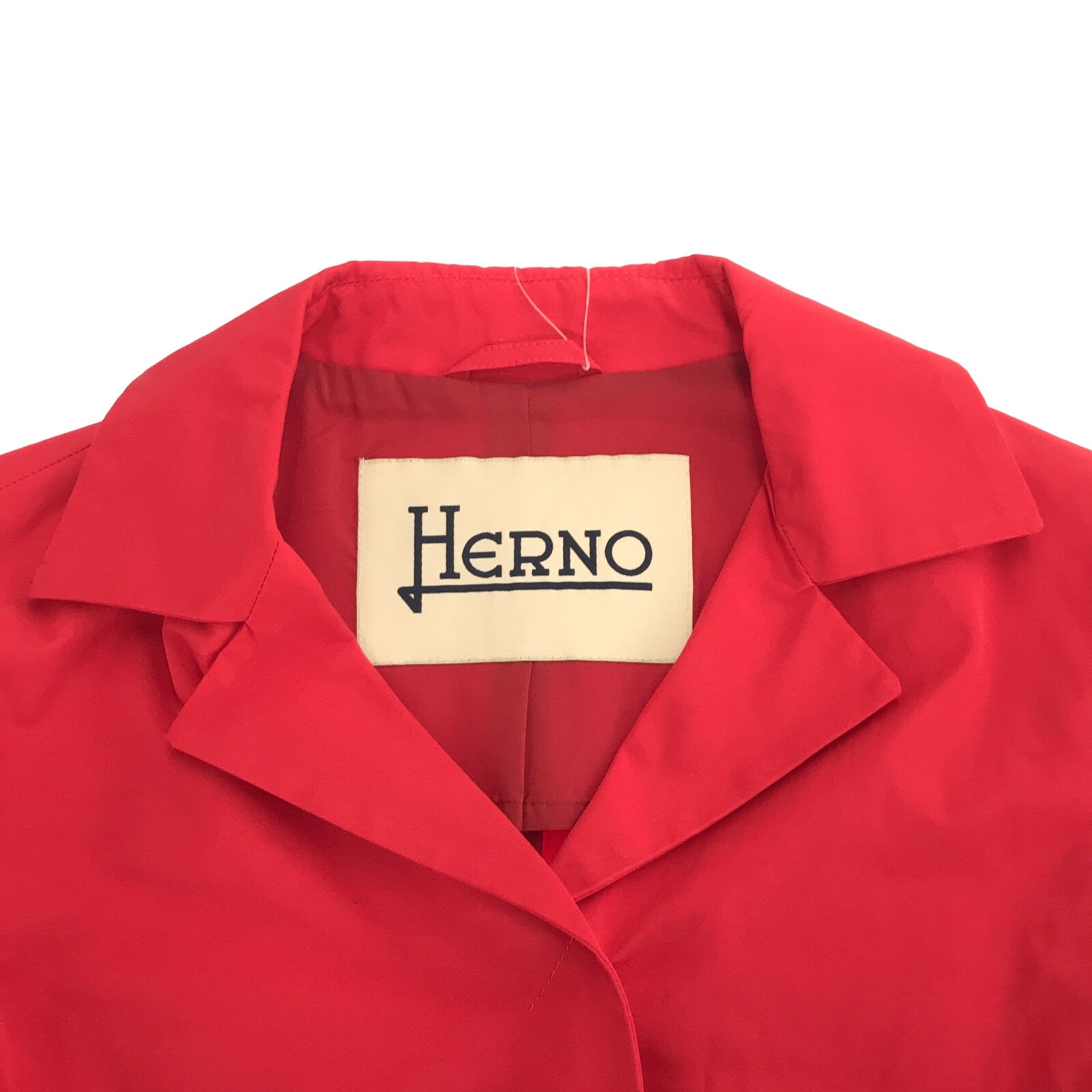 スプリングコート コート コットン レッド ヘルノ アウター HERNO