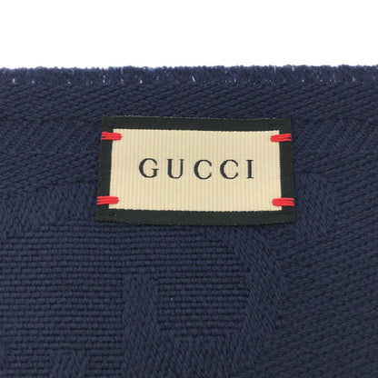 マフラー マフラー ウール ネイビー グッチ 財布・小物 GUCCI