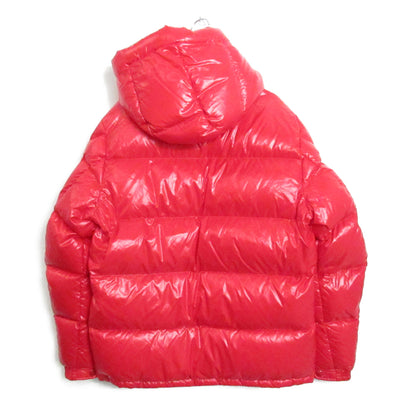 ダウンジャケット ダウンジャケット ナイロン レッド モンクレール アウター MONCLER